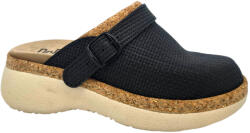 DR. FEET 21200 -as női Dr Feet bőr papucs - fekete (MDS-21200fekete)