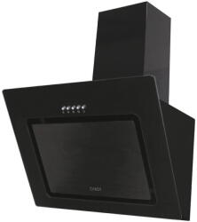 Candy CVMAD60/1N/1, 463 mc/h, 3 trepte de viteza, LED, Clasa C, 60 cm, Sticla Neagra (CVMAD60/1N/1) Hota