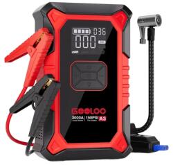 GOOLOO A3, 3000A, compresor aer 150 PSI, power bank, lanterna LED, 12V (59550)
