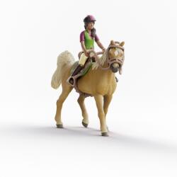 Schleich Schleich, Horse Club, Sarah si Mystery, Iapa de rasa pura araba, set, 42714 Figurina