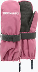 Didriksons Mănuși de schi pentru copii Didriksons Biggles Zip Mitten 9 heather pink