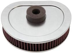 K&N Filtru Aer cu Durabilitate Ridicata 187x152x43 Reutilizabil Harley Davidson Flhr, Flhs, Flht, Flhtc, Flhtcu (HD-1390)