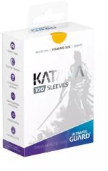 Ultimate Guard Katana Sleeves Standard Size (100) - Yellow (4056133011662)