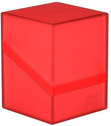 Ultimate Guard Boulder 100+ Standard Size - Ruby - Cutie rigida deck TCG (UGD010693)