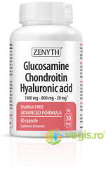 Zenyth Pharmaceuticals Glucosamine Chondroitin Hyaluronic Acid 1000mg-800mg-20mg 60cps