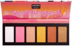 NYX Nyx, Sugar Trip Squad, Cruelty-Free, Shimmering, Highlighter Palette, 01, SQUADHP, 30 g