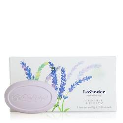 Crabtree & Evelyn Set Trio, Crabtree & Evelyn, Lavander, Hidratant, Bucată de săpun, 3 buc, 85 g