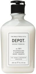 Depot Depot, 500 Beard & Mustache Specifics No. 501, Provitamina B5, Șampon pentru barbă, Hidratant și clarifiant, 250 ml