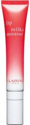 Clarins Clarins, Lip Milky Mousse, Finisaj satinat, Balsam de buze, 01, Căpșună lăptoasă, 10 ml