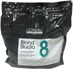L'Oréal L'Oreal Professionnel, Blond Studio MT8, Evidențiere, Pudră oxidantă pentru păr, 500 g