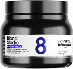 L'Oréal L'Oreal Professionnel, Blond Studio 8, Iluminare, Cremă oxidantă pentru păr, 500 ml