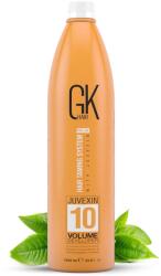 GK Hair Global Keratin, Global Keratin, Developer, Hair Oxidant Cream, 3%, 10 vol, 1000 ml
