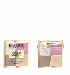 Eveline Cosmetics Eveline Cosmetics, Wonder Match, Contouring Palette, 4 Shades, 01, 10.8 g