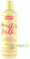 Umberto Giannini Balsam Leave-In Fortifiant cu Ulei de Rozmarin Moisture Milk Strong Curls 250ml