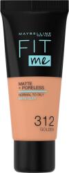 Maybelline Maybelline, Fit Me Matte + Poreless, Liquid Foundation, 312, Golden, 30 ml
