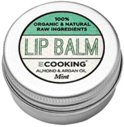 Ecooking Ecooking, Ecooking, Organic Argan Oil, Hydrating, Lip Balm, Mint, 15 ml