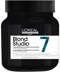 L'Oréal L'Oreal Professionnel, Blond Studio Platinium Plus 7, Evidențiere, Pudră oxidantă pentru păr, 500 g