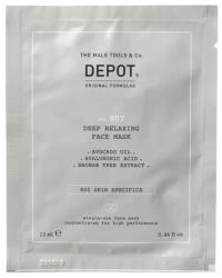 Depot Set, Depot, 800 Skin Specifics No. 807, Acid hialuronic, Calmant/Hidratant & Nutritiv, Mască facială, Pentru față, Zi, 12 buc, 13 ml Masca de fata