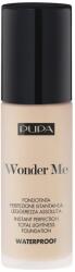 Pupa Pupa, Wonder Me, Fără parabeni, Rezistent la apă, Fond de ten lichid, 009, Alabastru - Neutru, 30 ml