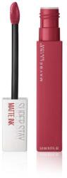 Maybelline Maybelline, SuperStay Matte Ink, Mat, Ruj lichid, 80, Riglă, 5 ml