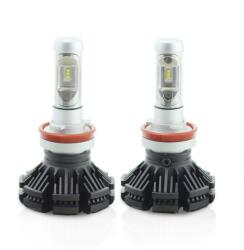 Carguard Set 2 becuri LED pentru faruri Carguard, 4000 lm, soclu H8, Alb (H8-LED)