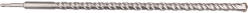 GRAPHITE Burghiu pentru beton SDS Plus cu varf dublu din carbid 24 x 600 mm 56T161 (56T161) Burghiu