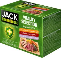 Jack Immunboost Vitality Selection húsválogatás alutasak kutyáknak 12x100 g
