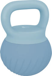 SPORTNOW Kettlebell 8 kg umplut cu nisip metalic și mâner antiderapant pentru antrenament 27x20x20 cm Albastru deschis | Aosom Romania (A91-469V00LB)