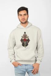 D&B Unisex Hoodie ZN00014 Rock Krém-Méret XL (ZN00014 Rock Vanilla XL)