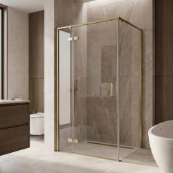 Rea Cabina De Dus Rea Bruno 100x80 Brush Gold (REA-K3601)