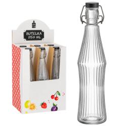Chomik Üvegpalack 1150ml kerek mechanikus zárral 67151 (IDE0581)