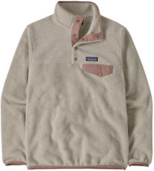 Patagonia W's LW Synch Snap-T P/O női pulóver L / szürke/rózsaszín