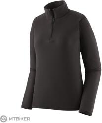 Patagonia Capilene Lightweight Zip-Neck női póló, fekete (S)