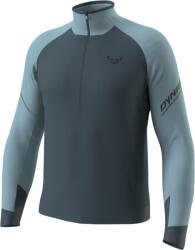 DYNAFIT Alpine L/S 1/2 Zip Tee M férfi funkcionális póló L / kék