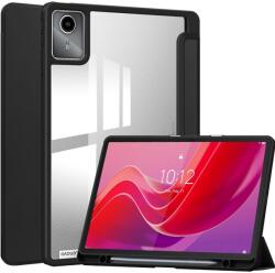 EtuiTab Átlátszó Husa EtuiTab tok Lenovo Idea Tab ZAFR0378PL 11"-hez, ceruzatartóval, fekete (IDEATAB11CLEARCZARNY)