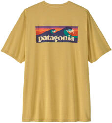 Patagonia Men's Capilene Cool Daily Shirt - Boardshort Logo férfi póló S / sárga