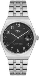 Daniel Klein D2K DK. 1.14471-8 - Ceas barbatesc quartz argintiu (DK.1.14471-8) Ceas
