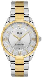 Daniel Klein D2K DK. 6.14452-6 - Ceas barbatesc quartz auriu si argintiu (DK.6.14452-6) Ceas