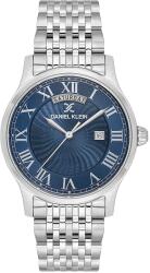 Daniel Klein Ceas barbatesc Daniel Klein Premium quartz argintiu DK. 1.14335-3 (DK.1.14335-3) Ceas