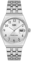 Daniel Klein D2K DK. 1.14471-7 - Ceas barbatesc quartz argintiu (DK.1.14471-7) Ceas