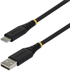StarTech Cablu de date Startech USB2AC30CMBR, USB-A male - USB-C male, 0.3 m, Black (USB2AC30CMBR)