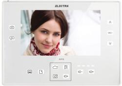 ELECTRA Videointerfon de interior Electra VTE. 7S133. ELWTL, 100 fotografii, tastatura touch iluminata, 5 melodii apel, aparent, alb (VTE.7S133.ELWTL)