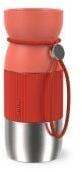 Tefal Termos Tefal beYou N2191510, inox, 0.36 L, 100% etans, capac Quick Press, argintiu portocaliu (N2191510)