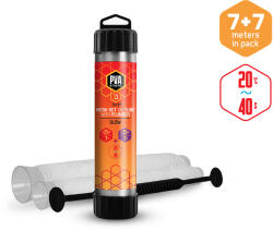  DELPHIN Delphin PVA n’tastic plasă cu TUB+TIJĂ SET 2în1 / 7+7 m 25mm + 35mm / Topire lentă