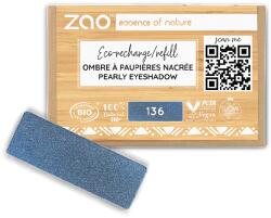 Zao Organic Makeup Fard de pleoape, 136 Night Blue, Zao
