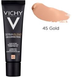 Vichy Fond de ten corector nuanta 45 Gold, Dermablend 3D, 30ml, Vichy