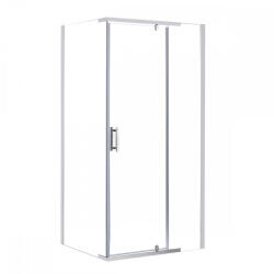 Leziter Cabina de duș Leziter GALS80100 Galatro cu ușă asimetrică, cu dimensiunile de 80x100x195 cm (GALS80100)