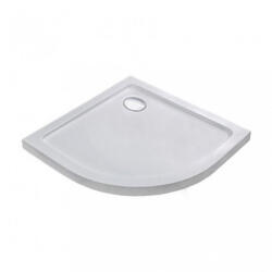 Leziter Cădiță de duș acrilică joasă curbată Modena Slim 90x90x5.5 cm (MAU-MODR90)