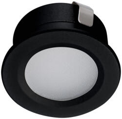 Kanlux 23525 IMBER kültéri beépíthető LED lámpatest, fekete színben, 30 lm, 1 W teljesítmény, 6500 K, IP65 védettséggel, 30000 h élettartammal, 12 V DC ( Kanlux 23525 ) (23525)