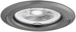 Kanlux 37155 ARGUS II CT-2114-GM beltéri beépíthető SPOT keret, grafit színben, GU5.3 / GU10 fényforráshoz, foglalat nélkül, max 10 W teljesítményű fényforráshoz, IP20 védettséggel ( Kanlux 37155 ) (37155)